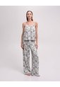 Blusa + Pantalón De Pijama Estampado Mujer Verde de PUNTO BLANCO