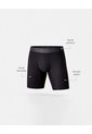 Bóxer Deportivo Largo Microfibra Transpirable Negro Negro de PUNTO BLANCO