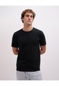 Camiseta Algodón Pima Negra Hombre Negro de PUNTO BLANCO