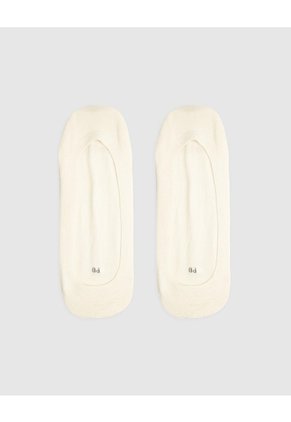 Medias Mujer Baleta Borde Con Silicona Pack X2 Surtido