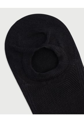 Medias Deportivas Hombre Tobillera Corta Algodón Pack X5 Negro