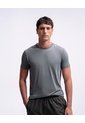 Camiseta Deportiva Control Humedad Gris Hombre Gris de PUNTO BLANCO