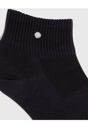 Medias Deportivas Hombre Tobillera Microfibra Pack X5 Negro