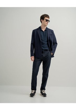 Pantalón Chino Regular Azul Hombre Azul