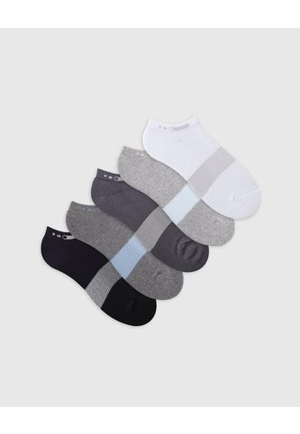 Medias Deportivas Mujer Tobillera Corta Algodón Pack X5 Surtido PUNTO BLANCO