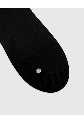 Medias Deportivas Hombre Extra Largas Microfibra Negras