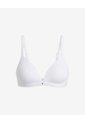 Brasier Soporte Medio Microfibra Sin Arco Blanco Blanco de PUNTO BLANCO