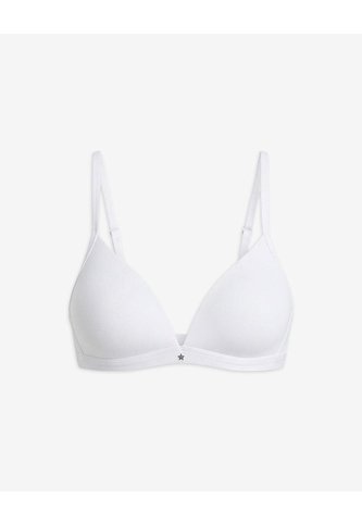 Brasier Soporte Medio Microfibra Sin Arco Blanco Blanco PUNTO BLANCO
