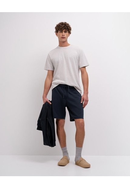 Camiseta Confort Regular Gris Hombre Gris