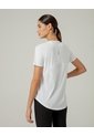 Camiseta Deportiva Control Humedad Blanca Mujer Blanco de PUNTO BLANCO