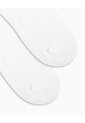 Medias Mujer Extra Largas Algodón Pack X2 Blanco de PUNTO BLANCO