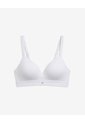 Brasier Soporte Alto Prehormado Sin Arco Blanco Blanco de PUNTO BLANCO