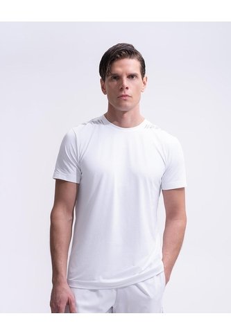 Camiseta Deportiva Control Humedad Blanca Hombre Blanco PUNTO BLANCO