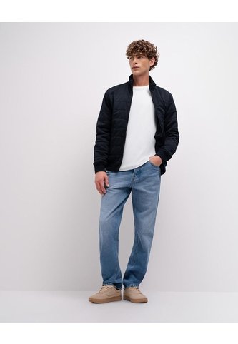 Chaqueta Bomber Regular Azul Hombre Azul PUNTO BLANCO
