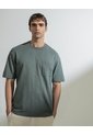 Camiseta Regular Algodón Bolsillo Verde Hombre Verde de PUNTO BLANCO