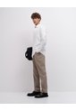 Camisa Manga Larga Slim Algodón Blanca Hombre Blanco de PUNTO BLANCO