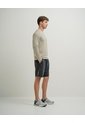 Pantaloneta Deportiva Antibacterial Gris Hombre Gris de PUNTO BLANCO