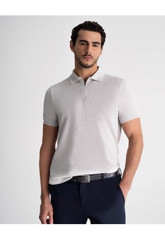 Polo Regular Algodón Gris Hombre Gris PUNTO BLANCO