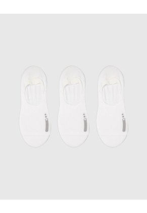 Medias Mujer Baleta Pack X3 Blanco