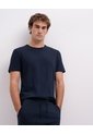 Camiseta Algodón Pima Azul Hombre Azul de PUNTO BLANCO