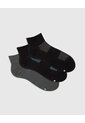 Medias Deportivas Hombre Tobilleras Microfibra Pack X3 Surtido de PUNTO BLANCO