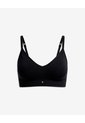 Top Soporte Medio Seamless Copas Removibles Negro Negro de PUNTO BLANCO
