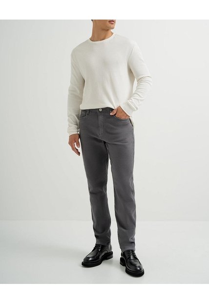Jean Recto Regular Gris Hombre Gris