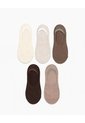Medias Mujer Baleta Pack X5 Surtido de PUNTO BLANCO