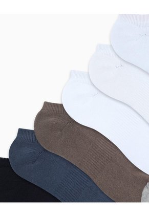 Medias Hombre Tobillera Corta Acolchada Pack X6 Surtido