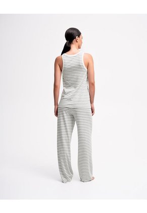 Camiseta + Pantalón De Pijama Surtida Mujer Gris