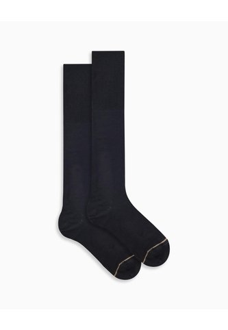 Medias Hombre Extra Largas Negras PUNTO BLANCO