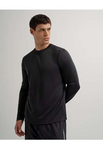 Camibuso Deportivo Transpirable Negro Hombre Negro PUNTO BLANCO