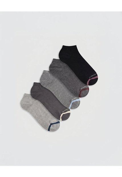 Medias Hombre Tobillera Corta Algodón Pack X5 Surtido