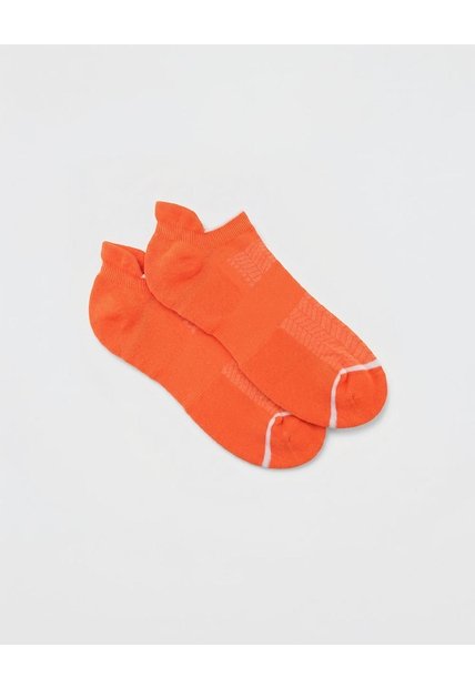 Medias Deportivas Hombre Tobilleras Cortas Acolchadas Naranja