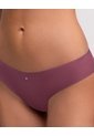 Panty Tipo Tanga Microfibra Invisible Palo De Rosa Rosa Claro de PUNTO BLANCO