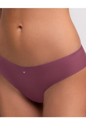 Panty Tipo Tanga Microfibra Invisible Palo De Rosa Rosa Claro