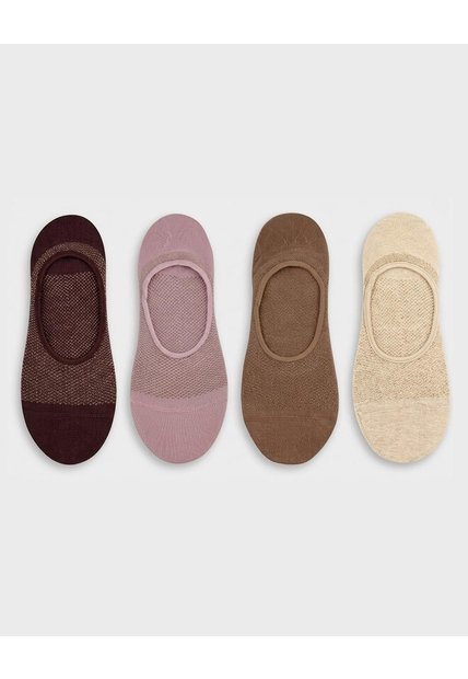 Medias Mujer Baleta Pack X4 Surtido