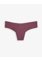 Panty Tipo Tanga Microfibra Invisible Palo De Rosa Rosa Claro de PUNTO BLANCO