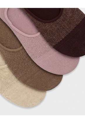 Medias Mujer Baleta Pack X4 Surtido