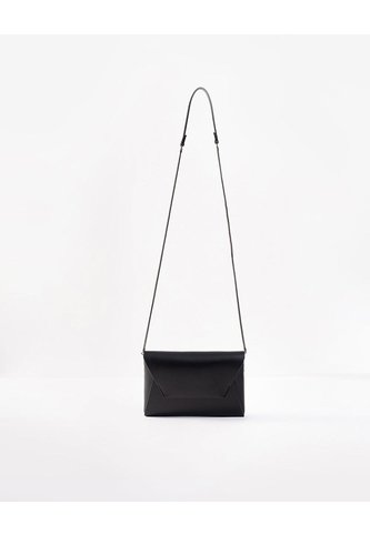 Bolso Tipo Sobre Negro PUNTO BLANCO