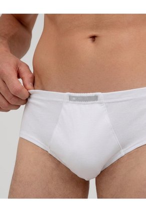 Bóxer Brief Algodón Panel Anatómico X3unds Blanco Blanco