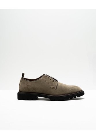 Zapatos Oxford En Cuero Café Hombre Cafe PUNTO BLANCO