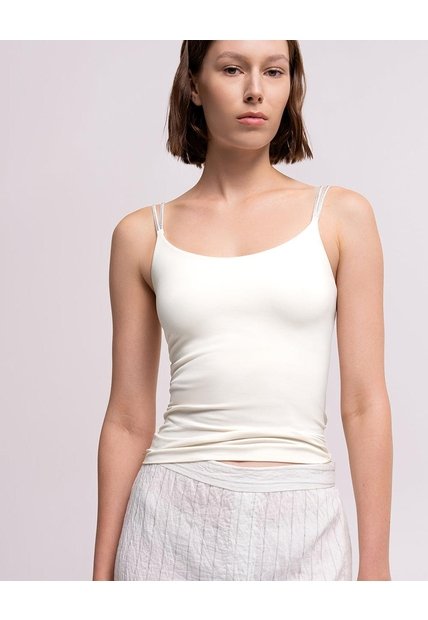 Camisilla Seamless Vainilla Mujer Beige
