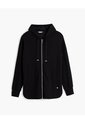 Chaqueta Confort Oversize Tacto Suave Negra Mujer Negro de PUNTO BLANCO