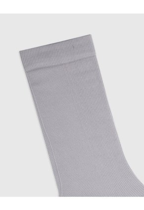 Medias Deportivas Unisex Largas Ciclismo Grises Gris