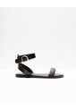 Sandalias Planas Café Mujer Cafe de PUNTO BLANCO