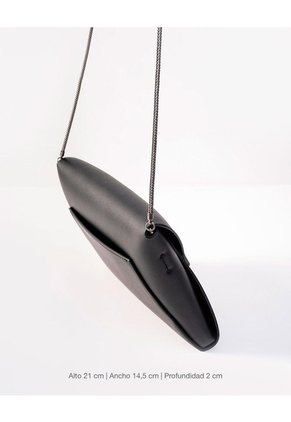 Bolso Tipo Sobre Negro
