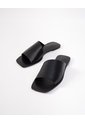 Sandalias Negro Mujer Negro de PUNTO BLANCO