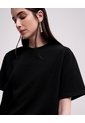 Camiseta Confort Regular Tacto Suave Negra Mujer Negro de PUNTO BLANCO