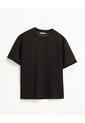 Camiseta Confort Regular Tacto Suave Negra Mujer Negro de PUNTO BLANCO